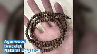 Agarwood Bracelet: Natural Aroma & Style