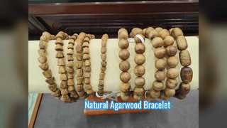 Natural Agarwood Bracelet for Calm