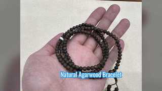 Natural Agarwood Bracelet Aromatherapy Wellness